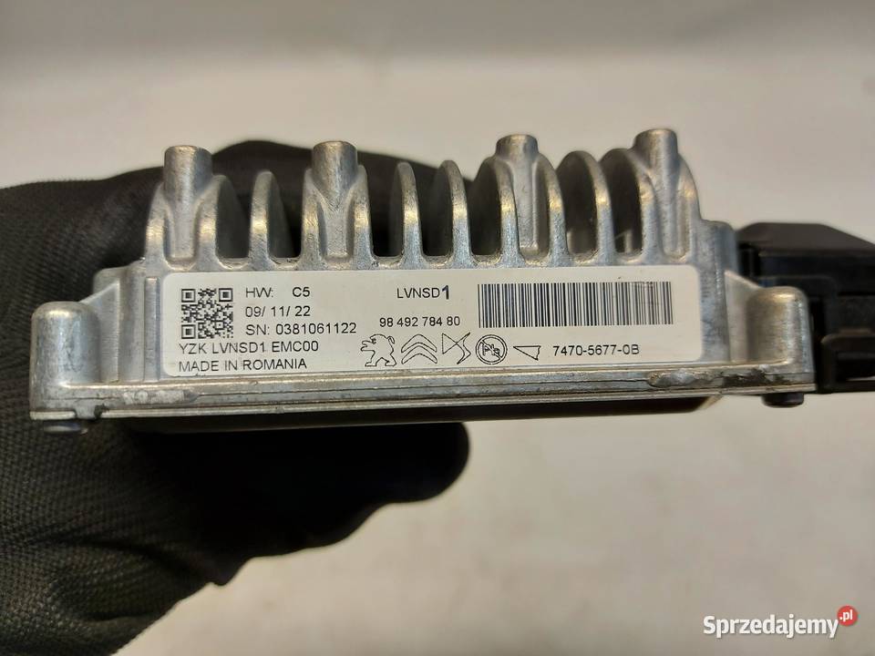 PEUGEOT 408 GT Moduł sterownik akumulatora osobowe