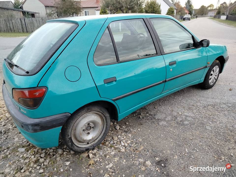 Peugeot 306 14 benzyna stan zamiana immobilizer Sekursko