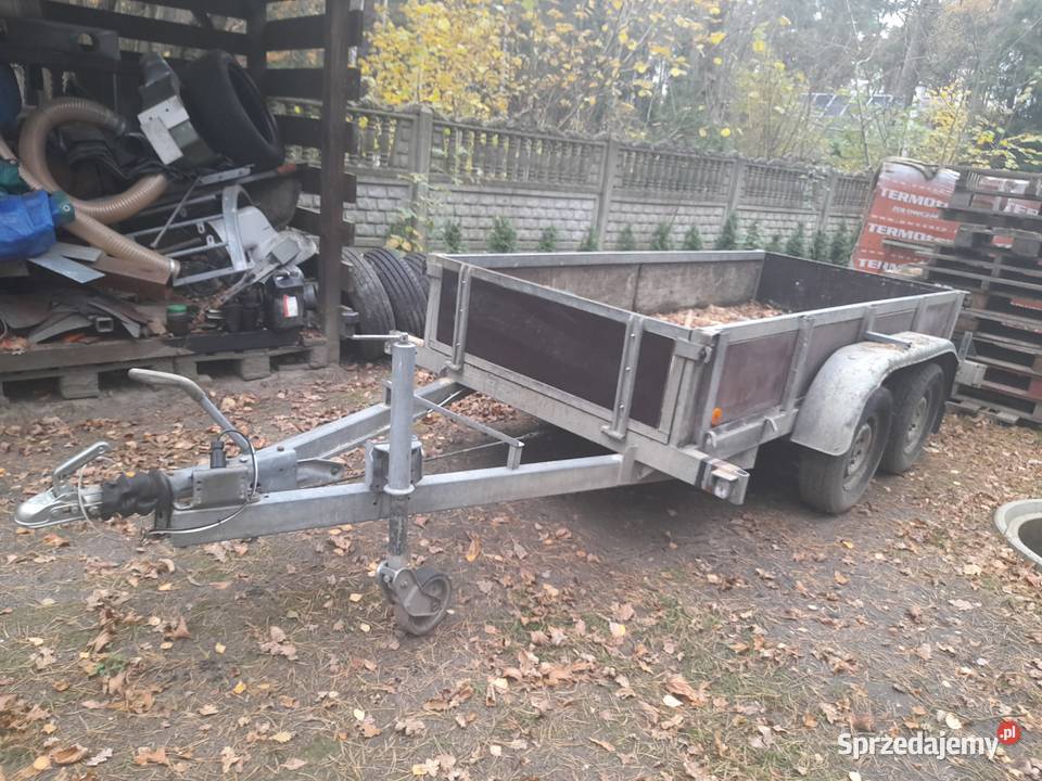 Przyczepka 2 osiowa burtowe śląskie Blachownia