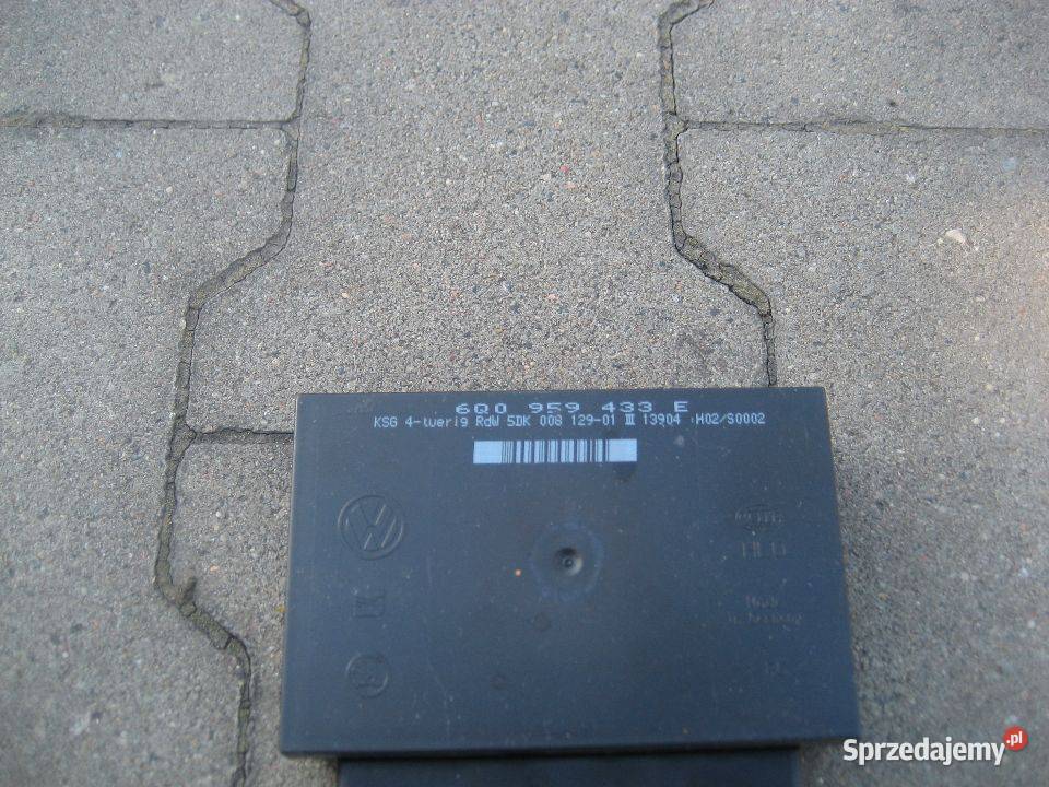skoda fabia 1 i lift 0407r moduł sterownik osobowe wielkopolskie