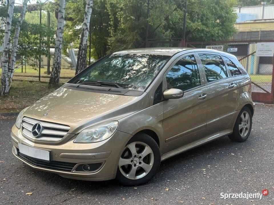 Mercedes BKlasa B200CDIKlimaSprawna lakier metallic śląskie Częstochowa