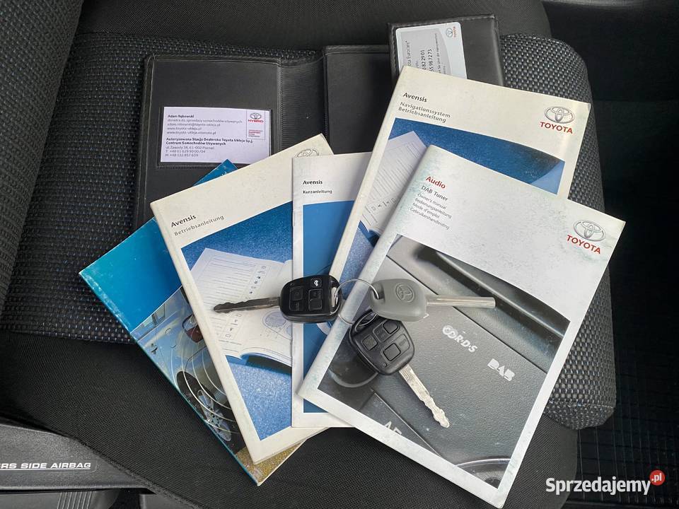 Toyota Avensis 20 Benzyna SERWIS ASO Toyota autoalarm Wieliszew