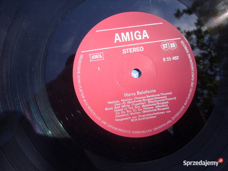 Winyl LP HARRY BELAFONTE AMIGA Wołów sprzedam