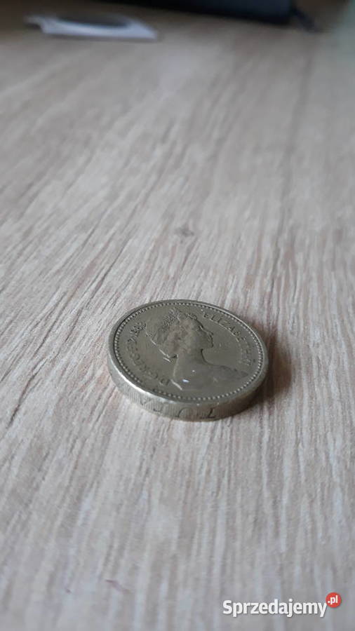 1 Funt 1983 rElżbieta IIOdwrócony napis RRR Konin sprzedam