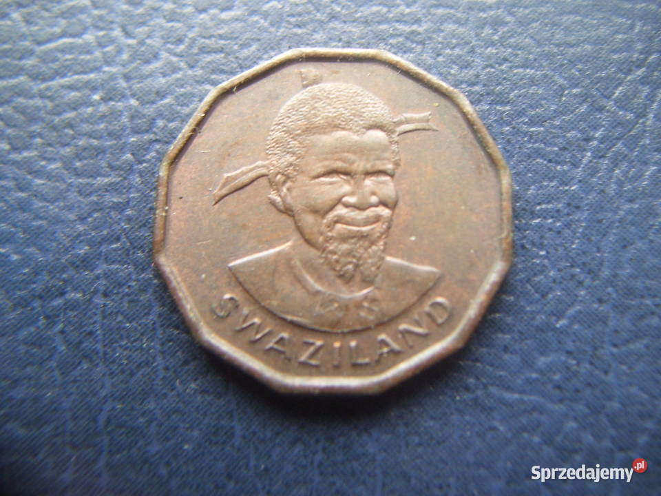 Stare monety 1 cent 1975 FAO Estwatini Lesko