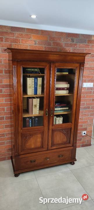 Ekskluzywna biblioteka witryna secesyjna Łagów