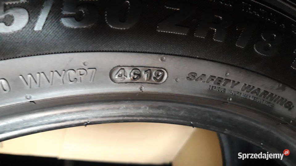 Opona letnia 23550ZR18 101Y Kumho Ecsta 71 Y do 300 km/h Opony i felgi opolskie Głuchołazy