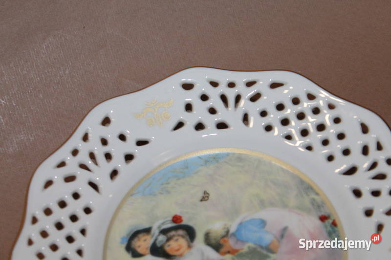 Ażurowy talerzyk Jenny Nystrom 6 Szczecin