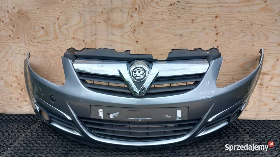 OPEL CORSA D ZDERZAK PRZÓD HALOGEN Z179 Zbierkowo
