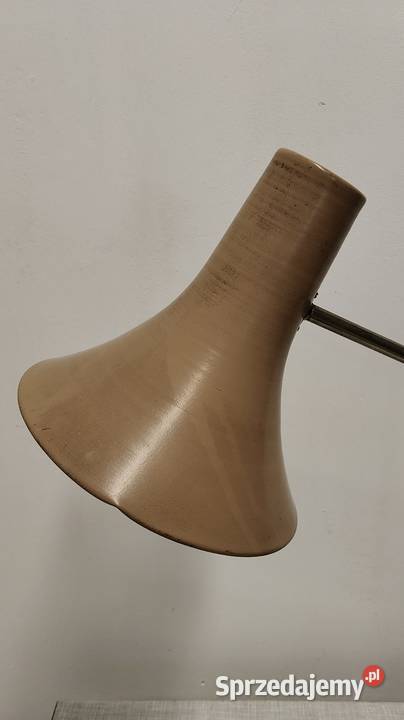 lampa lampka biurkowa szkolna PRL vintage lata