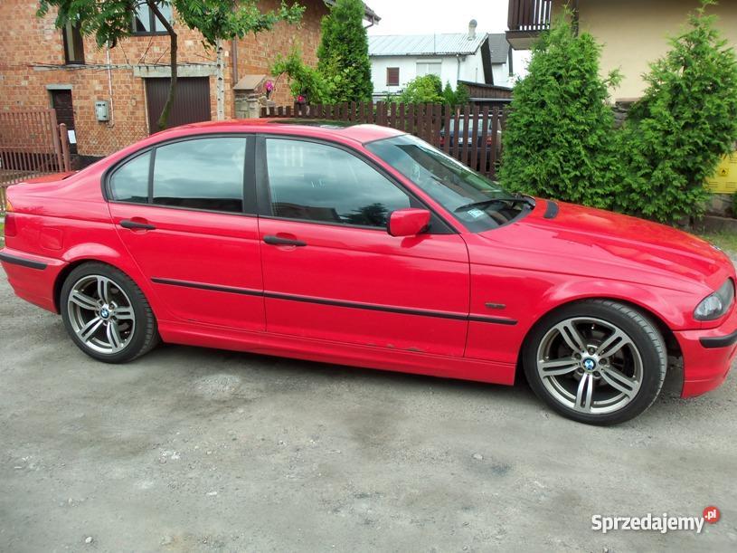 Czerwone BMW E46 320D hak Kielce