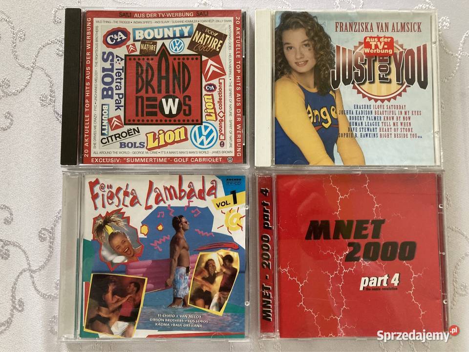 Płyty CD Kolekcja 4 Zestaw Klasyka Lata 90 Czerwionka-Leszczyny sprzedam