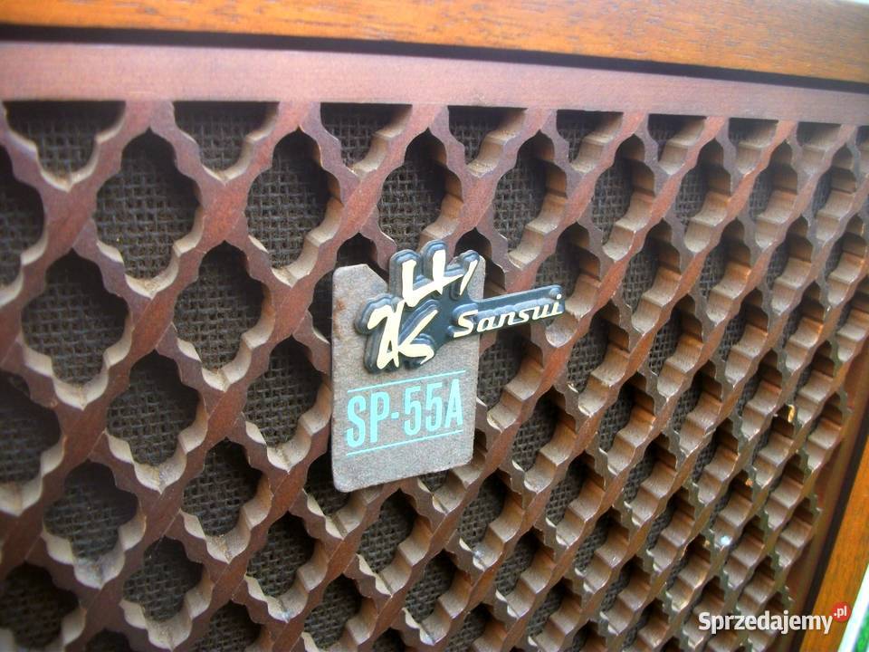 Sansui SP 55A Kultowe Kolumny Vintage Słuchawki i głośniki śląskie Ciasna