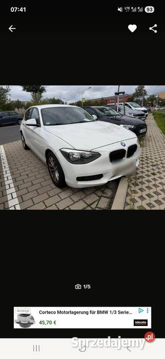 Bmw 116i z Niemiec Seria 1 Czermin