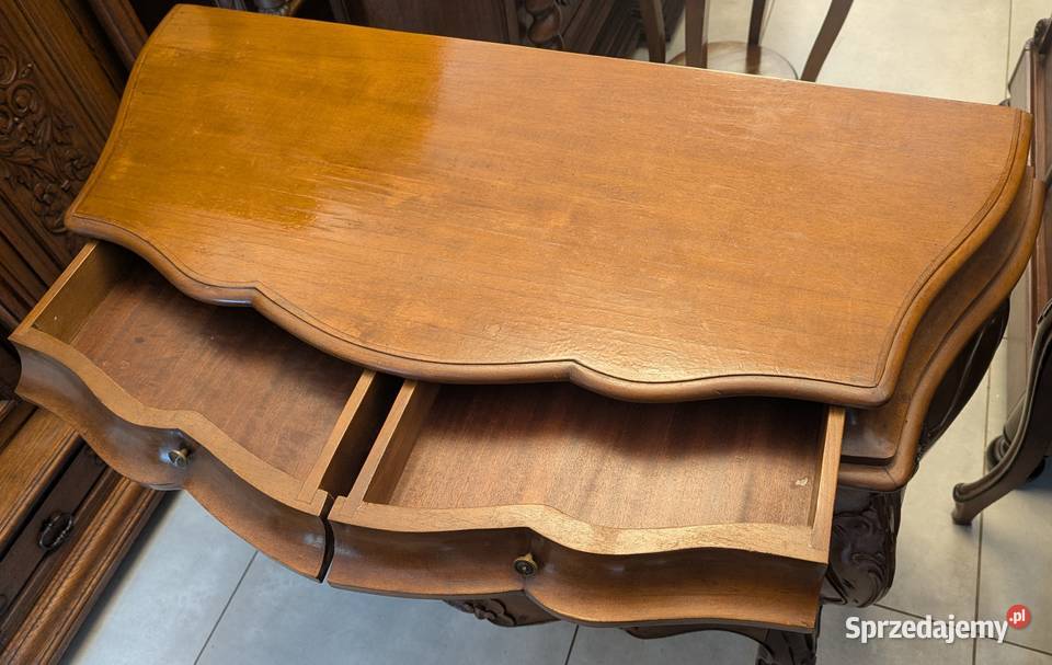 piękna włoska komoda neobarokowa orzech sklep Meble