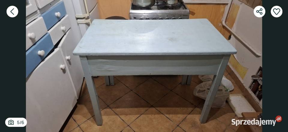 Stół kuchenny stary 108cm Kłodzko