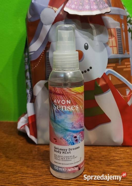 Mgiełka do ciała Avon Senses Getaway Dreams Avon mazowieckie Ciechanów sprzedam