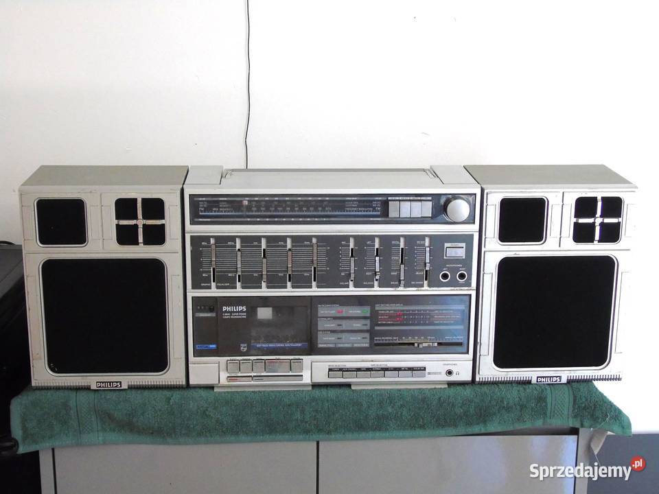 Radio magnetofon Philips D8644 Vinage WYSYŁKA Jasło