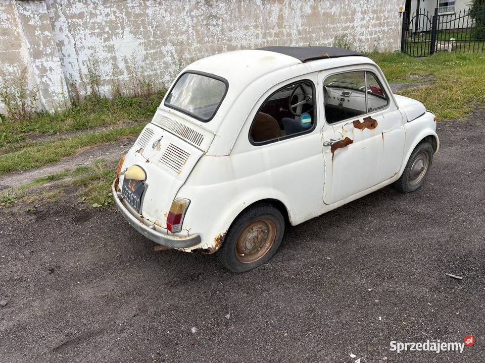 Fiat 500 ProjektMały licznikDokumenty Częstochowa sprzedam