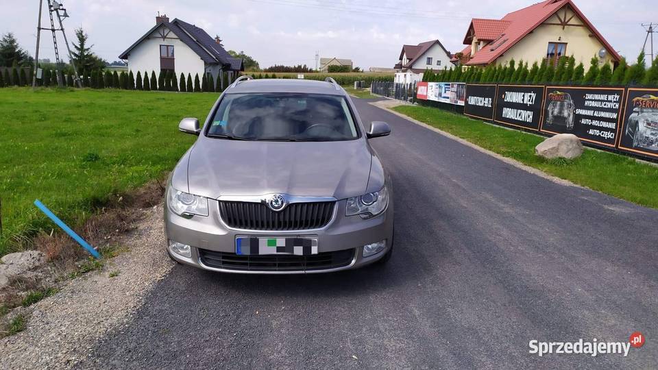 SKODA SUPERB II 4x4 170 20 TDI SKÓRYNOWE OPLATY 1968cm3 Brodnica