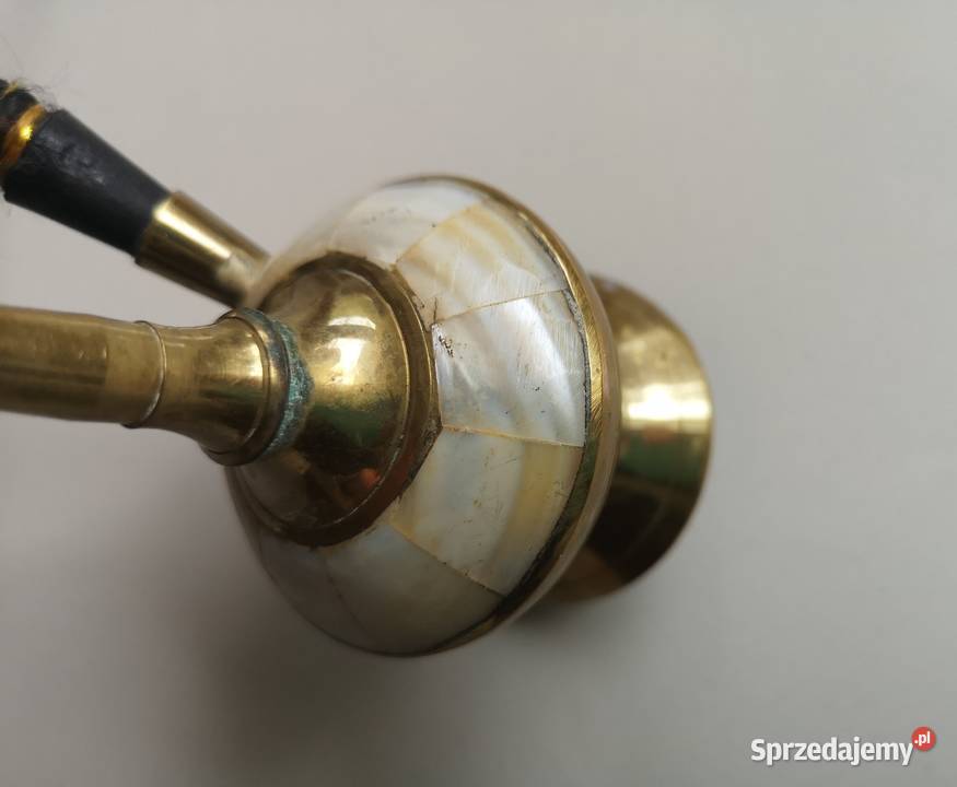 Fajka wodna z mosiądzu vintage kujawsko-pomorskie Toruń