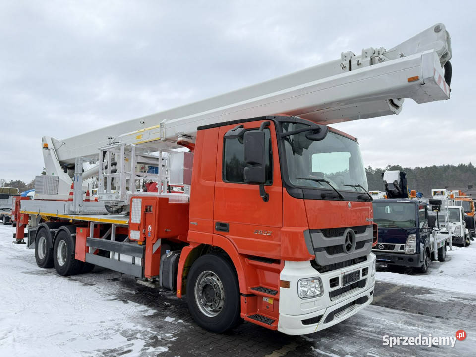 Mercedes ACTROS 2632 Zwyżka WUMAG WT 530 świętokrzyskie Widełki sprzedam