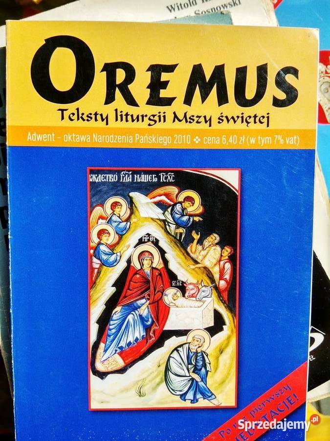 Oremus antykwaryczne religijne Warszaw sprzedam