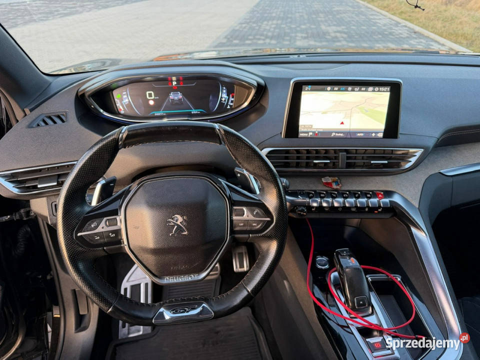 Peugeot 3008 GT 20HDI 180 Automat SalonPL Skóra czujnik deszczu Syców