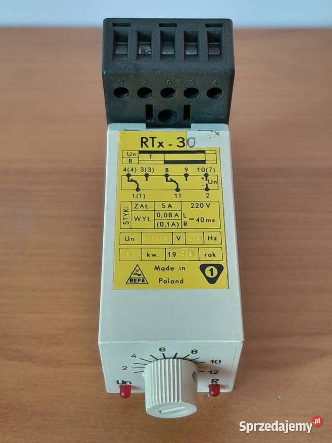 Przekaźnik czasowy RTx 30 polskiej produkcji dolnośląskie Polkowice