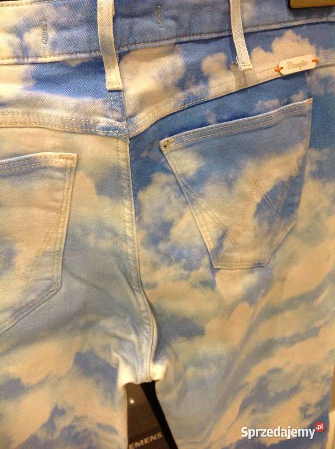 Spodnie Damskie Wrangler Courtney Sunny Skinny L Nowa Sól