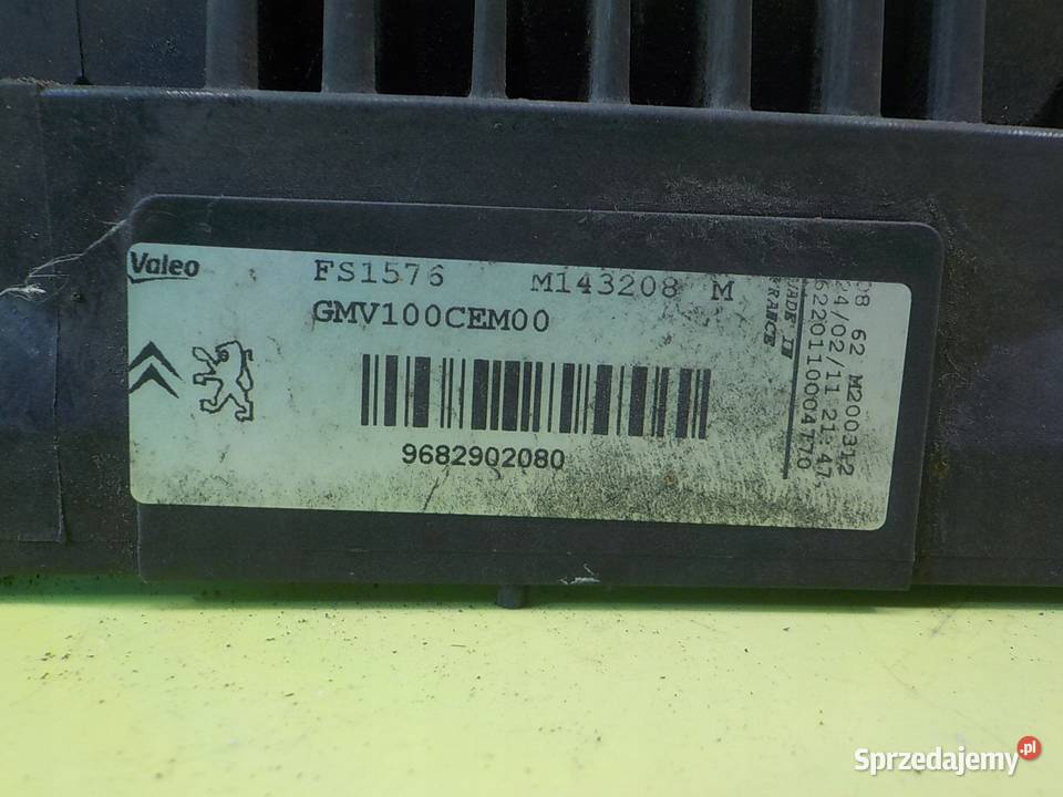 CITROEN DS3 16 VTI 11r HB 3D wentylator Suków