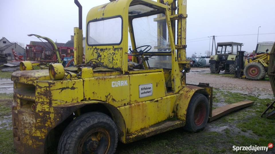 wózek widłowy clark dcy110 raty 05 5 ton kujawsko-pomorskie Probostwo Górne