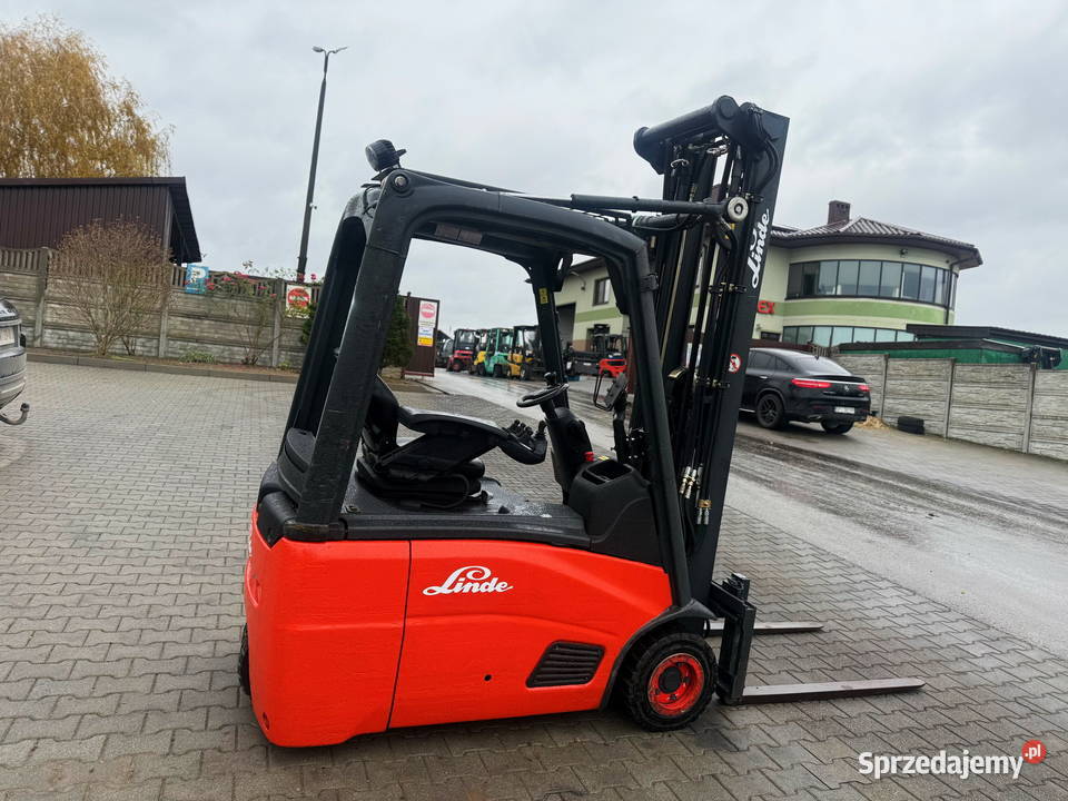wózek widłowy elektryczny LINDE E16 Triplex 56m elektryczny Działoszyn