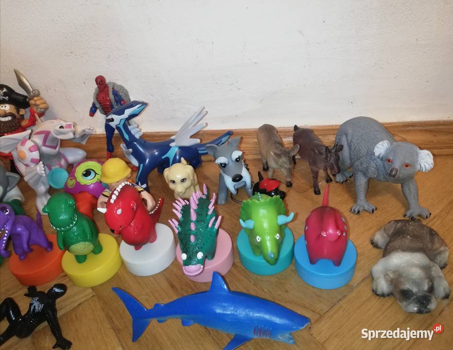 Zabawki dzieci figurki Dinozaurów Ludzików Warszawa sprzedam