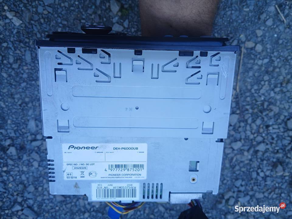 Radio samochodowe Pionner DEHP6000UB sprzedam