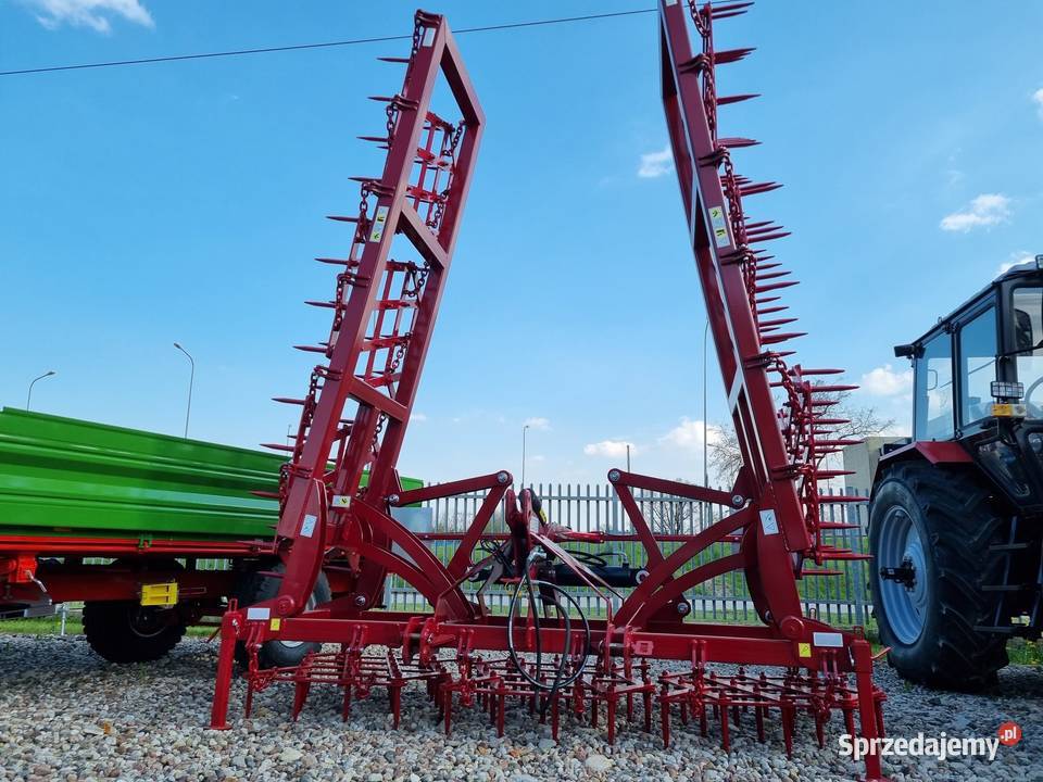 Brony zębowe polowe ciężkie 9 polowe PRODUCENT nieuszkodzony Ciechanów