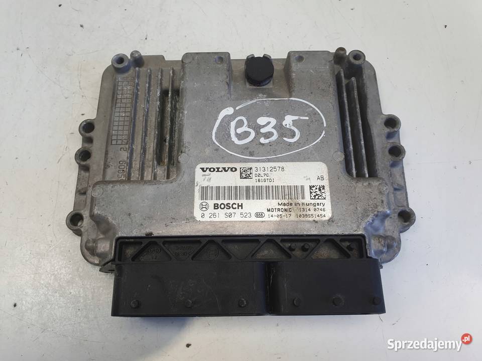 Volvo S60 II 16 T2 STEROWNIK SILNIKA 0261S07523 osobowe Chełm