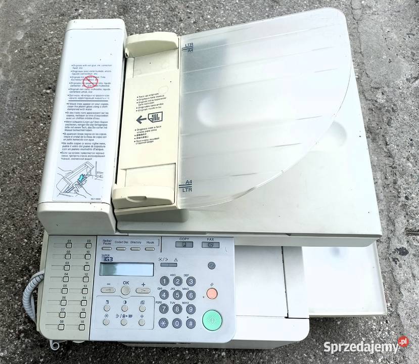 Urządzenie wielofunkcyjne CANON FAXL 400 podkarpackie Tarnobrzeg