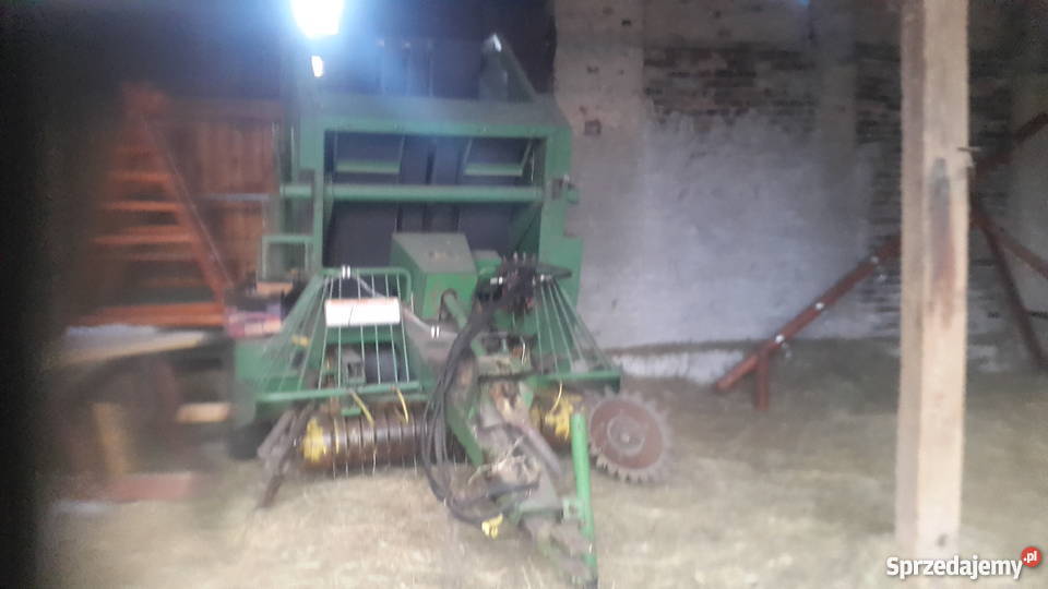 Prasa zwijajaca John Deere 410 Maszyny rolnicze Borowe