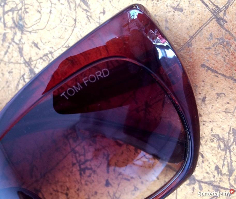 TOM FORD OKULARY PRZECIWSŁONECZNE BRĄZ CZARNE Dla kobiet Bydgoszcz
