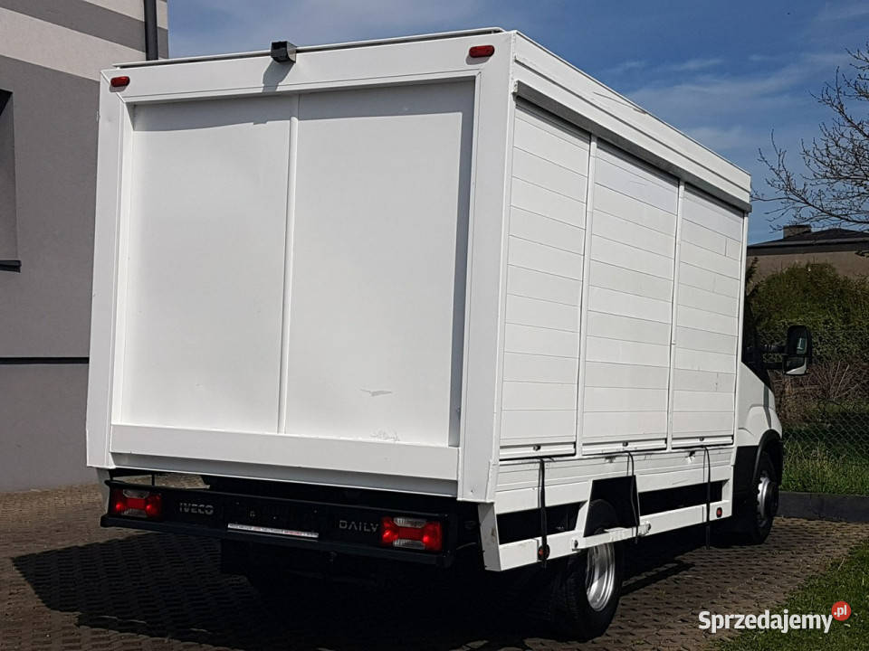 Iveco 70C18 KONTENER ROLETY BOK DO TRANSPORTU śląskie Poręba