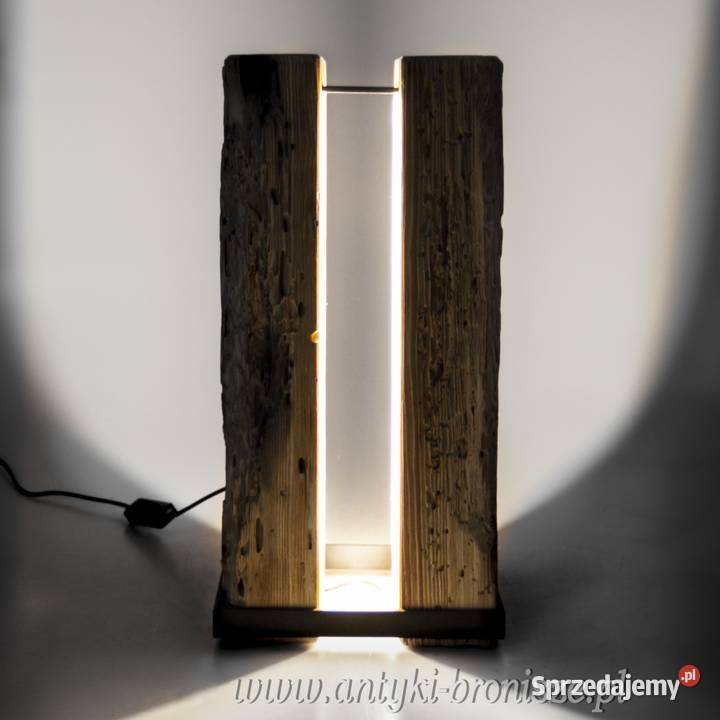 Lampa ledstare drewno Kamieńczyk
