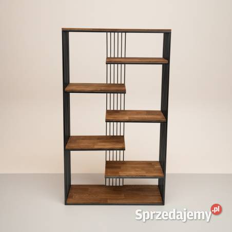 Regał metalowy loft Rzeszów Szafa dąb podkarpackie