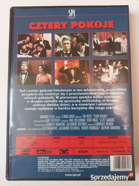 Film DVD Cztery Pokoje Rumia