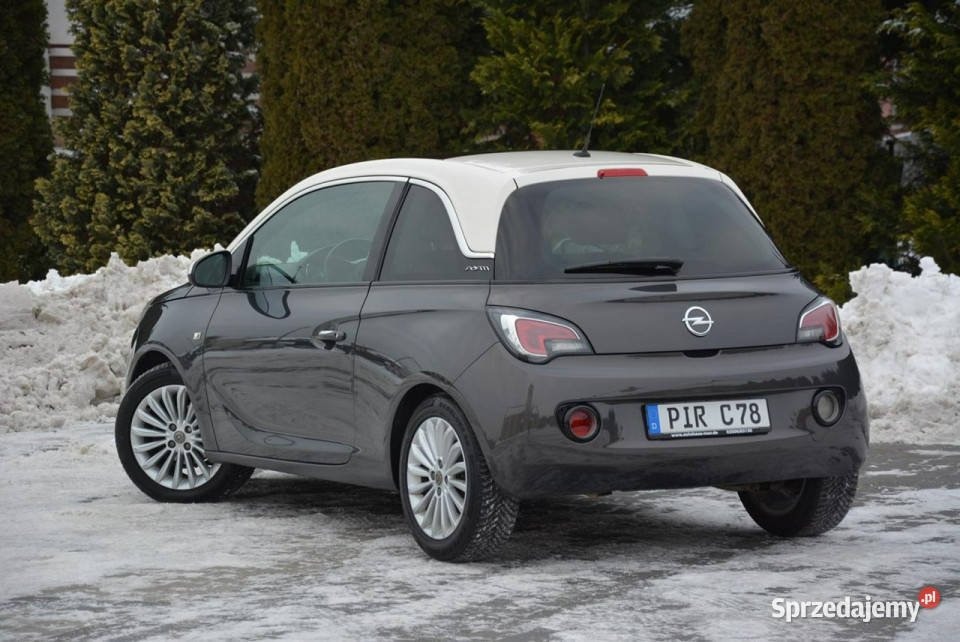 Opel Adam Ledy Klimatronic Panorama Duże Radio wielofunkcyjna kierownica Opel Ostrów Mazowiecka sprzedam