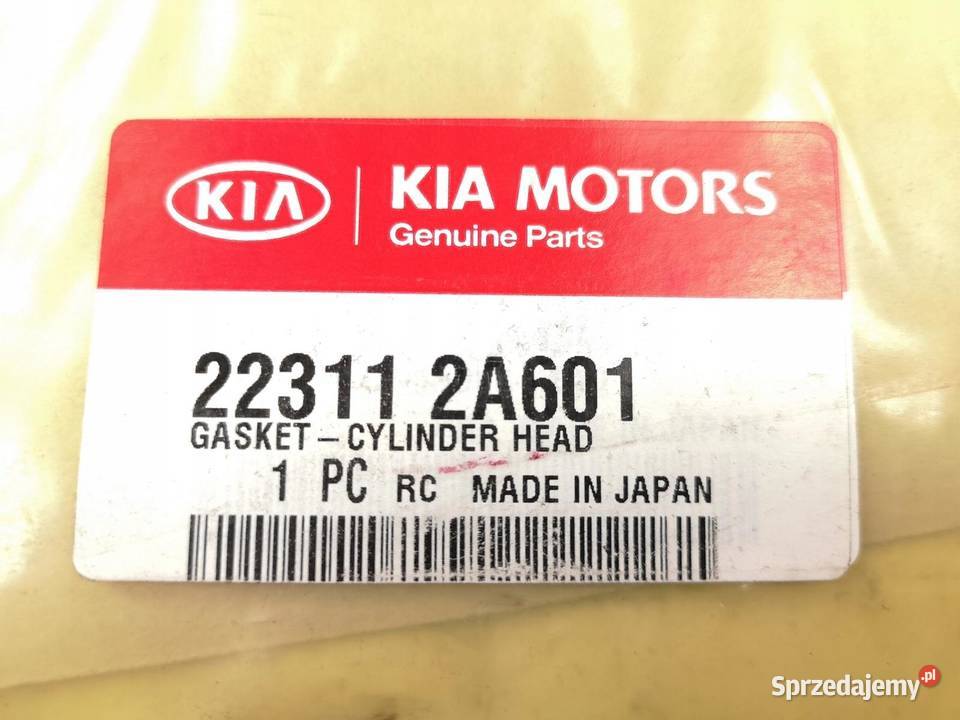 USZCZELKA GŁOWICY HYUNDAI I30 I40 16 17 CRDi