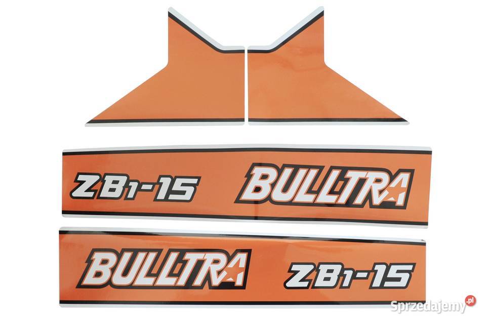 Naklejki Kubota Bulltra B115 ZB115 Tajęcina