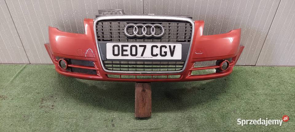 ZDERZAK PRZÓD KOMPLETNY AUDI A4 B7 LAK LZ3F Międzychód