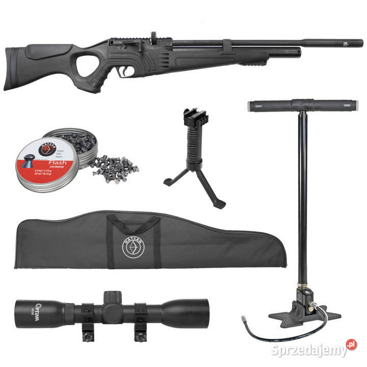 Wiatrówka PCP Hatsan Flash 101 QE SET 45 mm Maciejowice sprzedam
