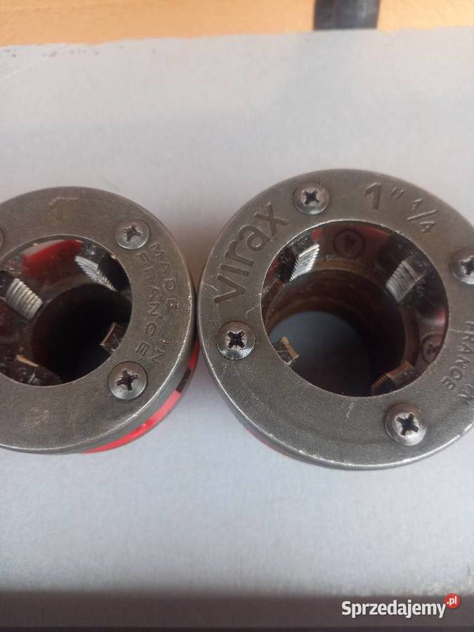 Zestaw gwintownic VIRAX Kolbuszowa sprzedam